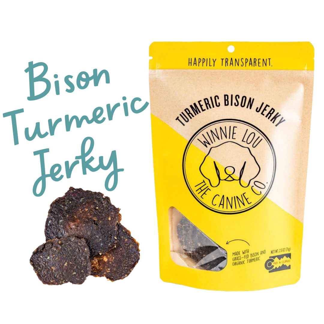 Winnie Lou Turmeric Bison Jerky