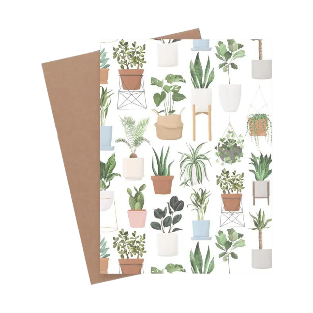 Greeting Card - Plants for Any Occasion - Blank Inside