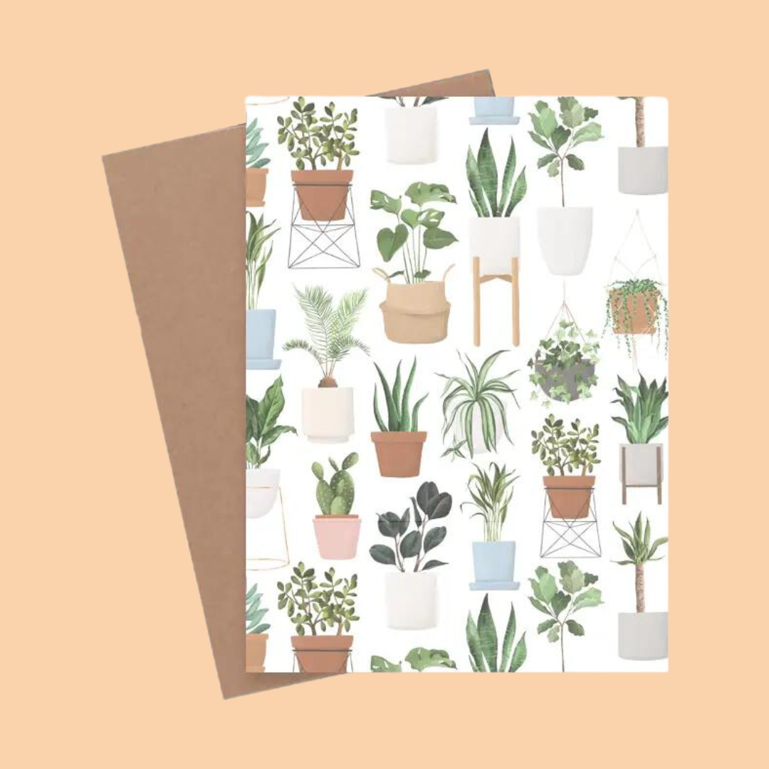 Greeting Card - Plants for Any Occasion - Blank Inside