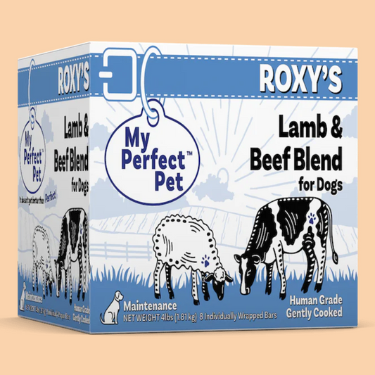 My Perfect Pet Roxy’s Lamb & Beef Blend for Dogs 4lb