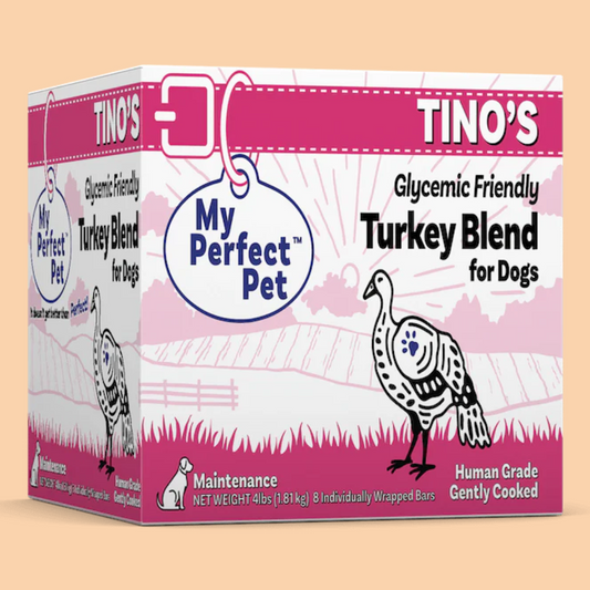 My Perfect Pet Tino’s Glycemic Friendly Turkey Blend for Dogs