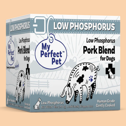 My Perfect Pet Low Phosphorus Pork Blend for Dogs 4lb