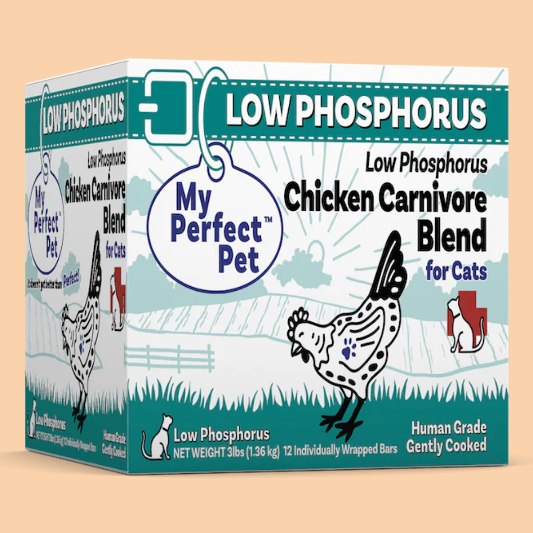 My Perfect Pet Low Phosphorus Chicken Carnivore Blend for Cats 4lb