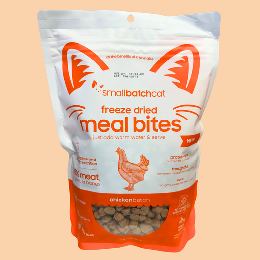 SmallBatch Freeze Dried Meal Bites for Cats - Chicken