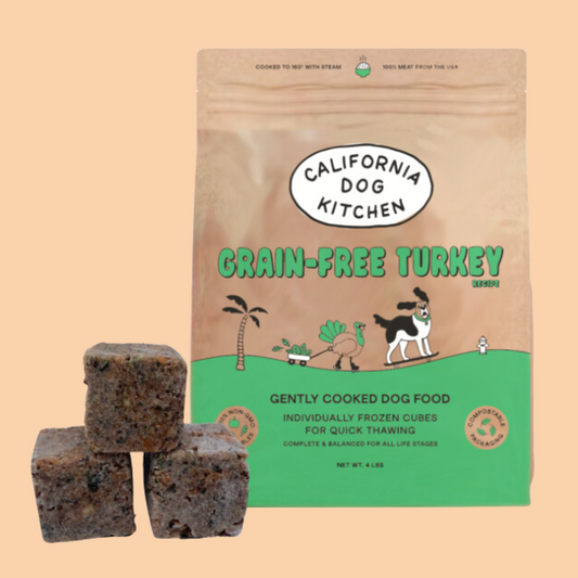 California Dog Kitchen Grain Free Turkey Gently Cooked