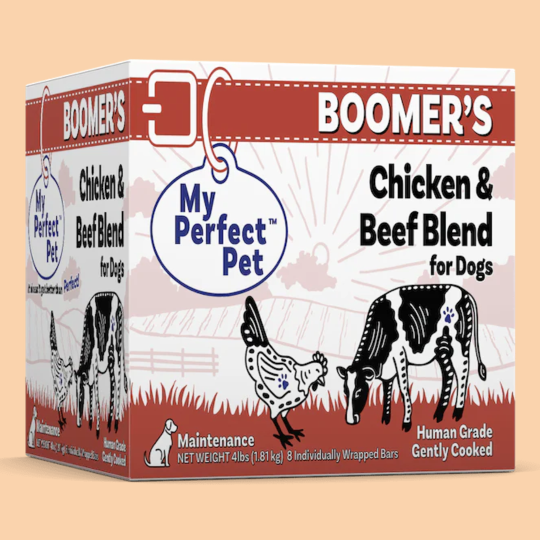 My Perfect Pet Boomer's Chicken & Beef Blend for Dogs 4lb