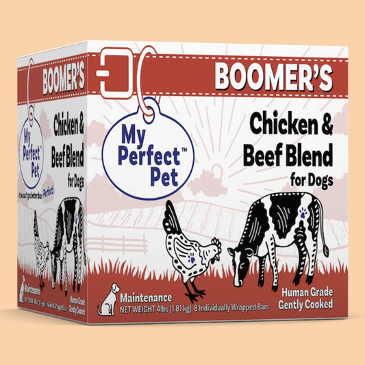 My Perfect Pet Boomer's Chicken & Beef Blend for Dogs 4lb