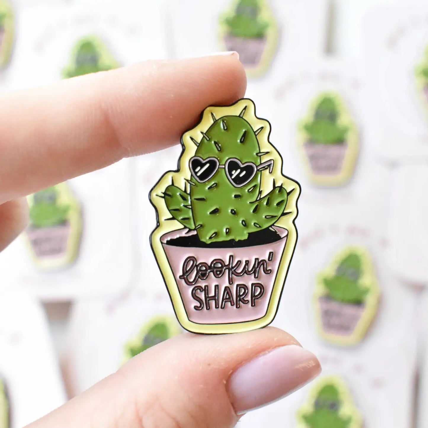 Enamel Pin - Lookin' Sharp