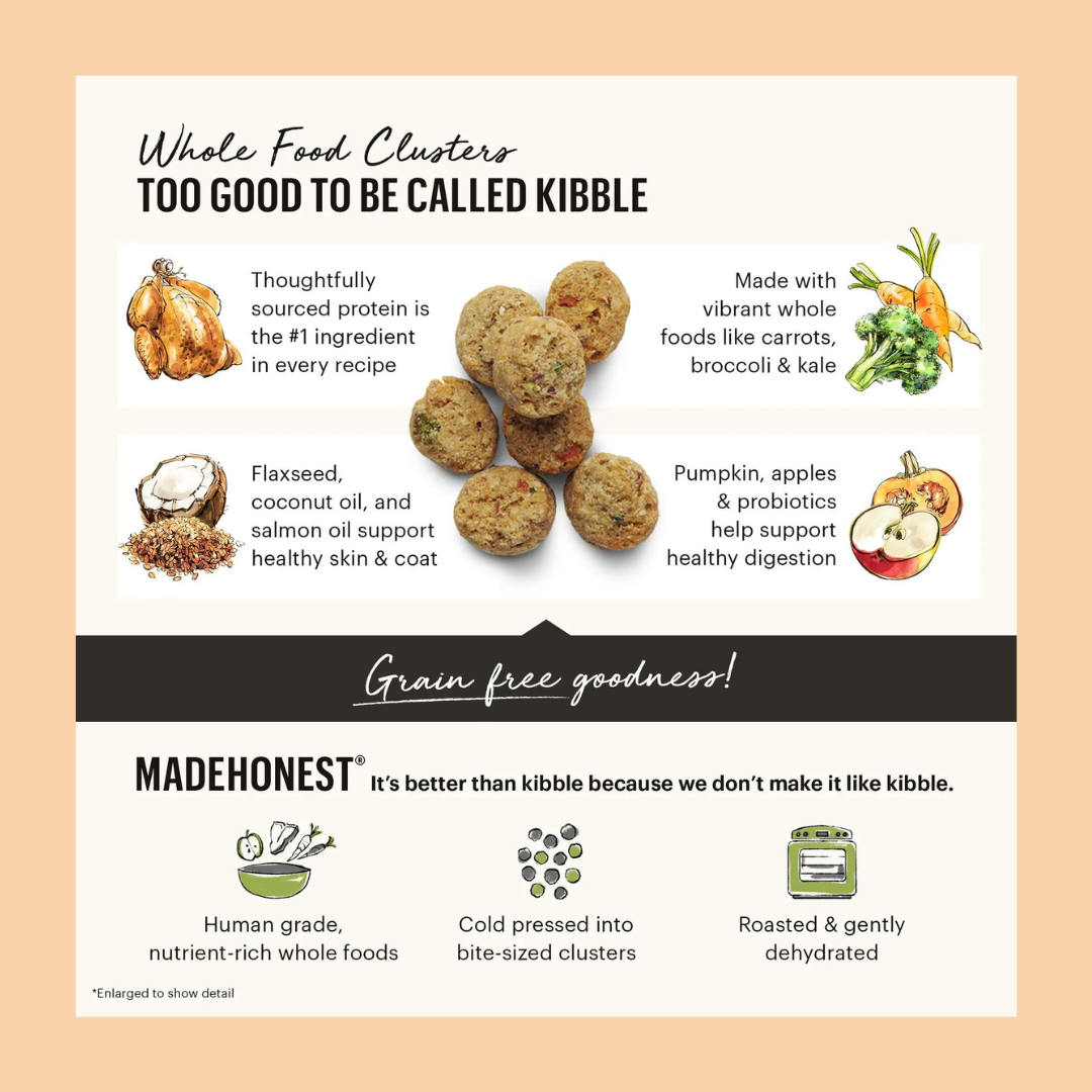 The Honest Kitchen Grain Free Turkey Clusters