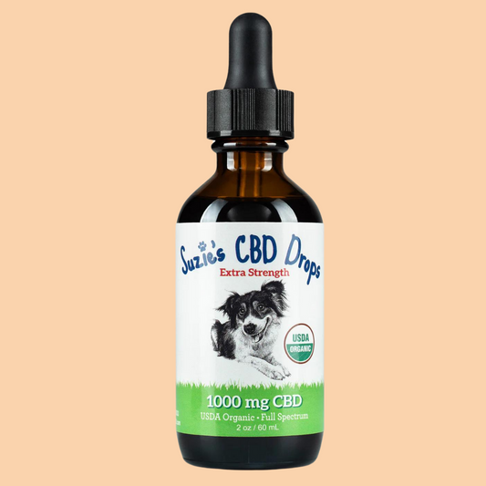 Suzie's CBD Drops 1000mg - for Large to Extra Large Dogs