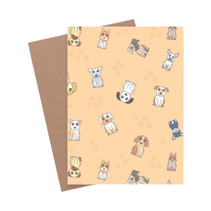 Greeting Card - Dogs for Any Occasion  - Blank Inside