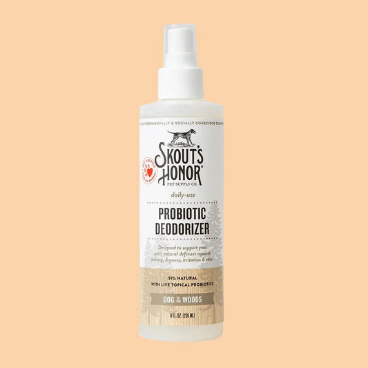 Skout's Honor Probiotic Dog Deodorizer - Dog of the Woods