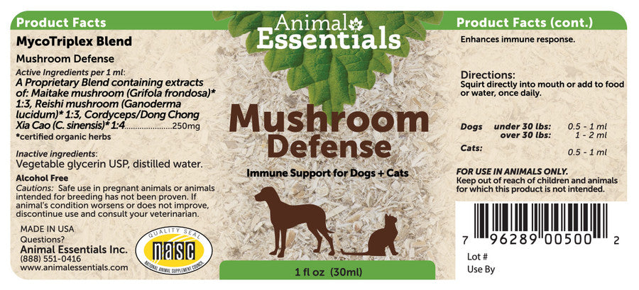 Animal Essentials Mushroom Defense