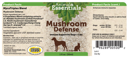 Animal Essentials Mushroom Defense