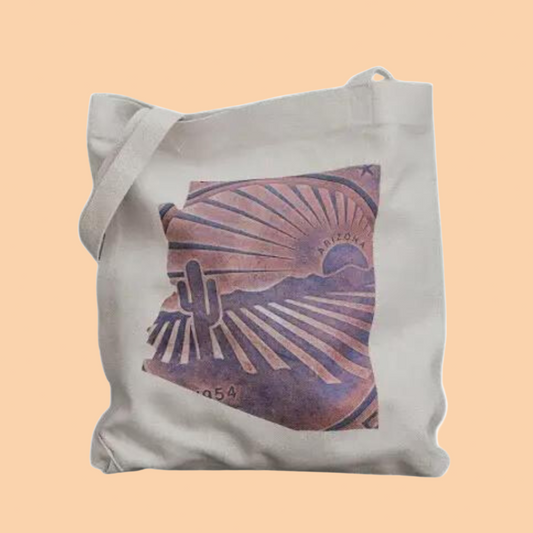 Canvas Tote Bag - Arizona