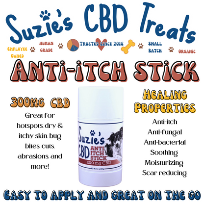 Suzie's CBD Anti-Itch Skin Soothing Stick