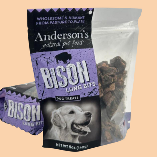 Anderson's Natural Bison Lung Bits