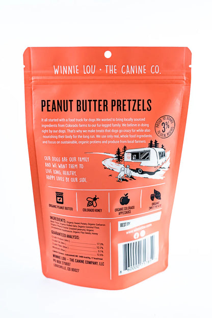 Winnie Lou Peanut Butter Pretzels