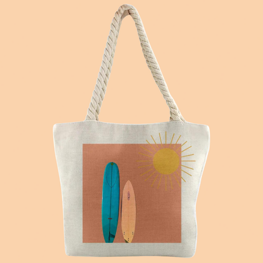 Canvas Tote Bag - California