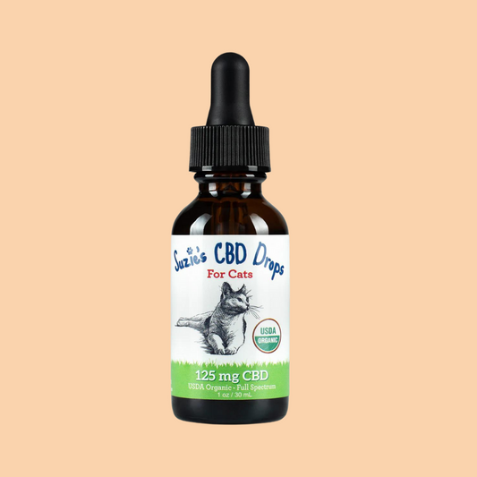 Suzie's CBD Drops 125mg - CBD for Cats