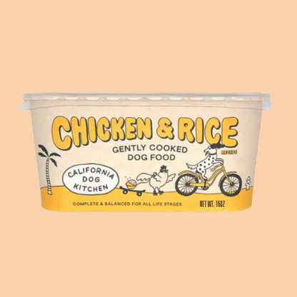 California Dog Kitchen Chicken & Rice Gently Cooked