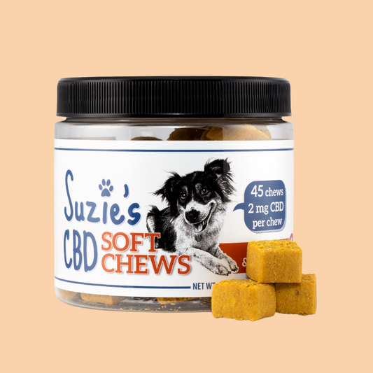 Suzie's CBD Treats 2mg Soft Chews - Chicken & Turmeric