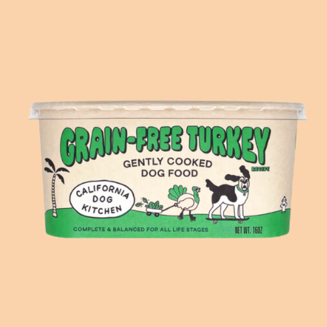 California Dog Kitchen Grain Free Turkey Gently Cooked