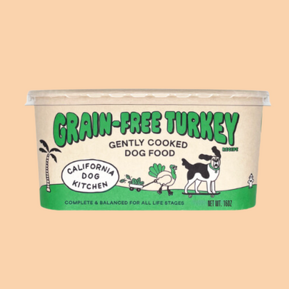 California Dog Kitchen Grain Free Turkey Gently Cooked