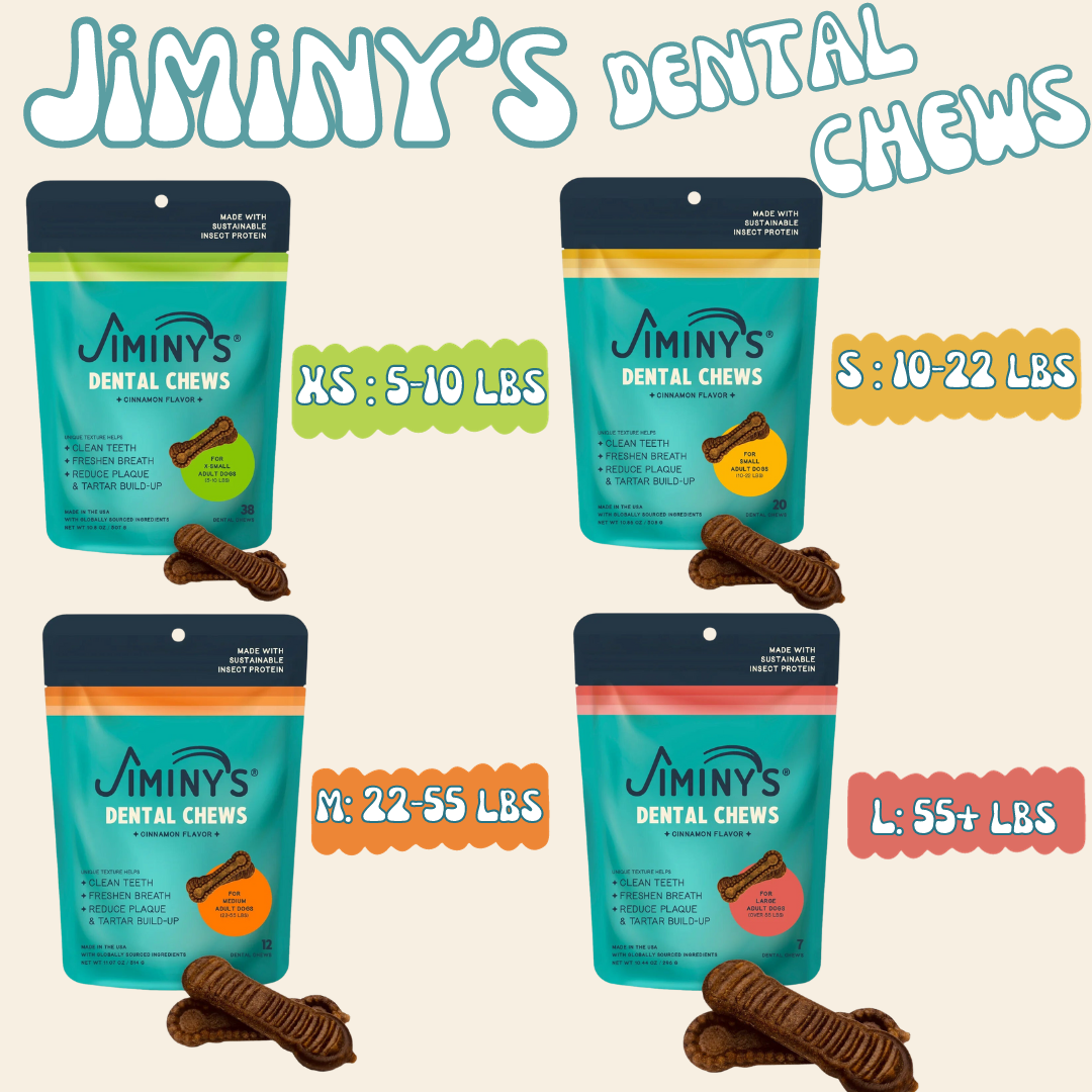 Jiminy's Dental Chews for Dogs