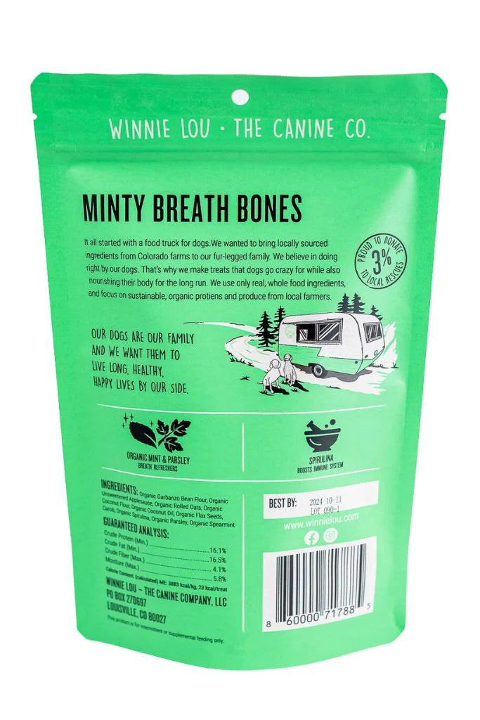 Winnie Lou Minty Breath Bones Bones