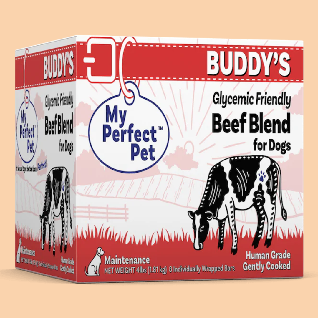 My Perfect Pet Buddy's Glycemic Friendly Beef Blend for Dogs 4lb