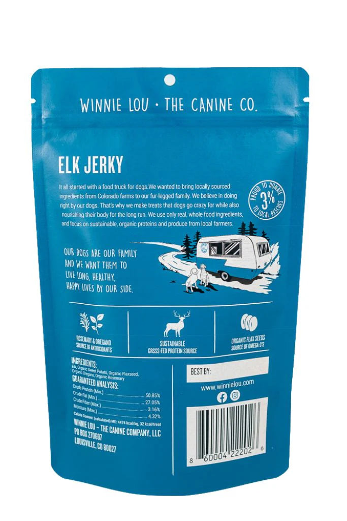 Winnie Lou Elk Jerky