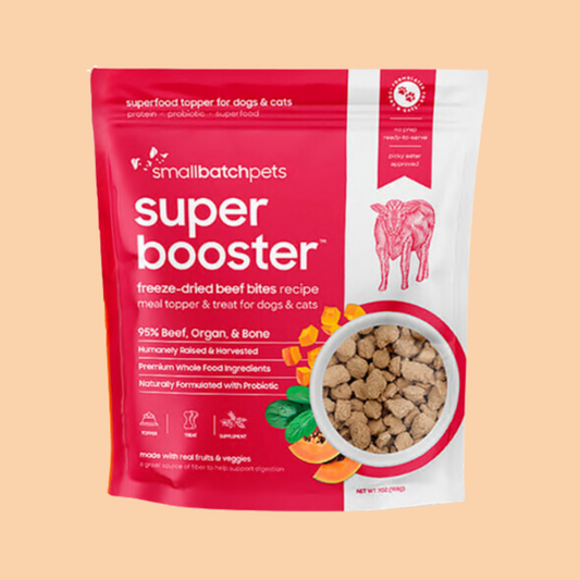 SmallBatch Freeze Dried Super Booster Beef Bites