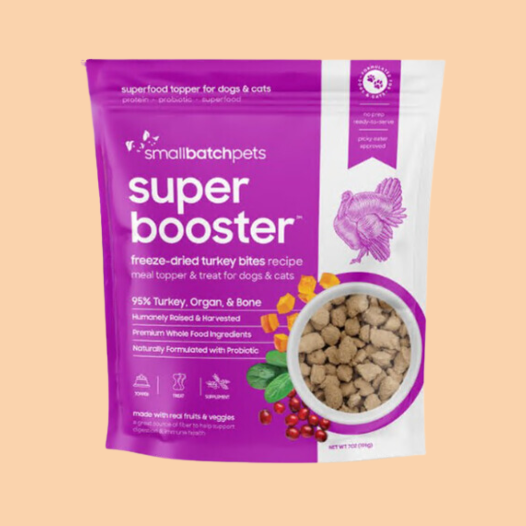 SmallBatch Freeze Dried Super Booster Turkey Bites