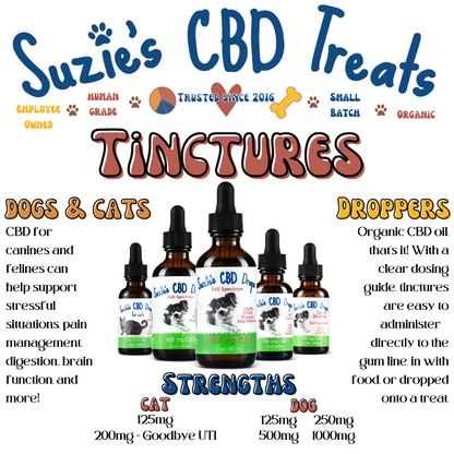Suzie's CBD Drops 1000mg - for Large to Extra Large Dogs