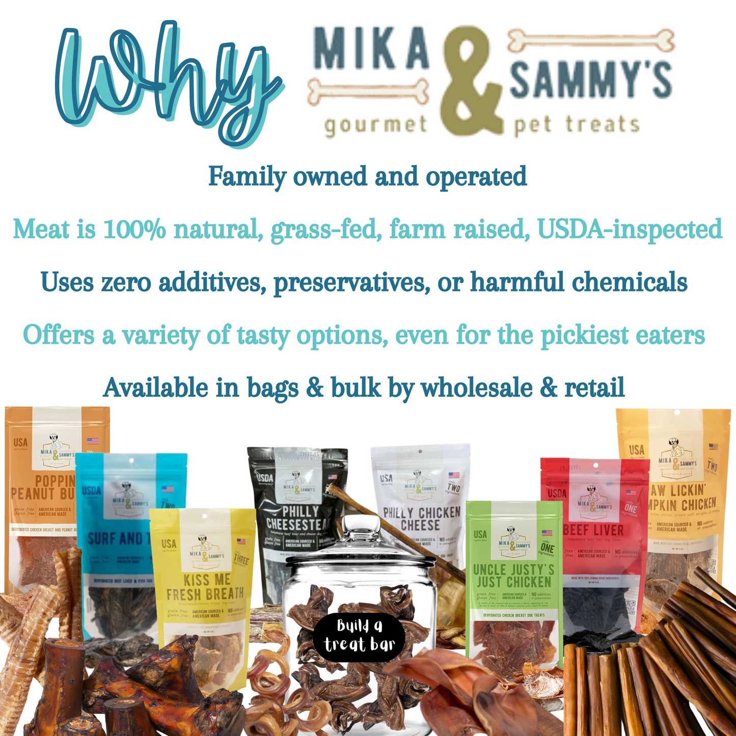 Mika & Sammy's Fresh Breath Chicken Jerky