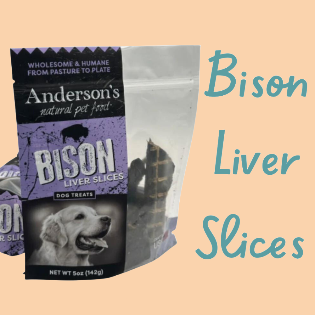 Anderson's Natural Bison Liver Slices