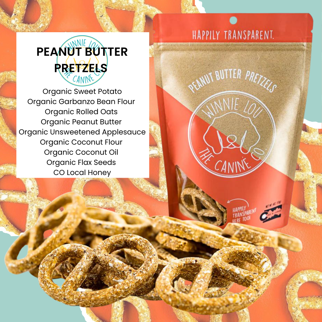 Winnie Lou Peanut Butter Pretzels